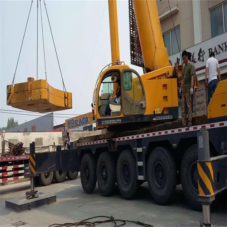 全州当地吊车出租|机器吊装|75吨|工厂搬迁服务